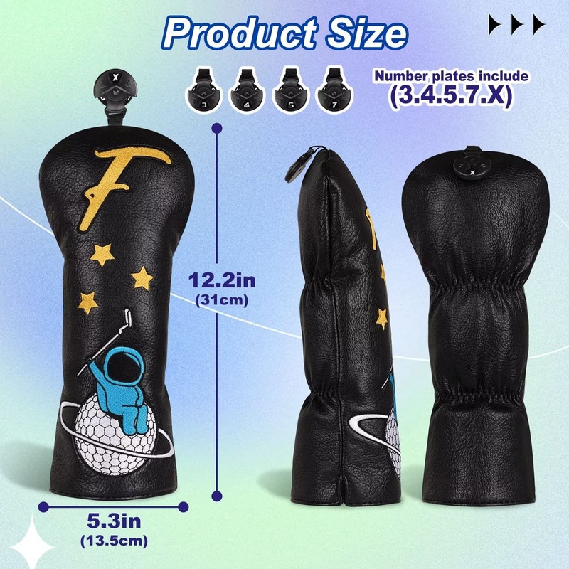 Golf Club Covers Astronaut Golf Head Covers for Woods