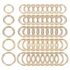 uxcell 50 Pcs O Ring Buckle 0.5"/0.6"/0.7"/1"/1.3" ID 2mm/3.8mm Thickness