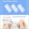 120 Pack Disposable Waterproof Plastic Ear Covers for Bathing, Hair