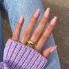 Presione En Las Uñas, 576 Piezas de Uñas Postizas Cuadradas