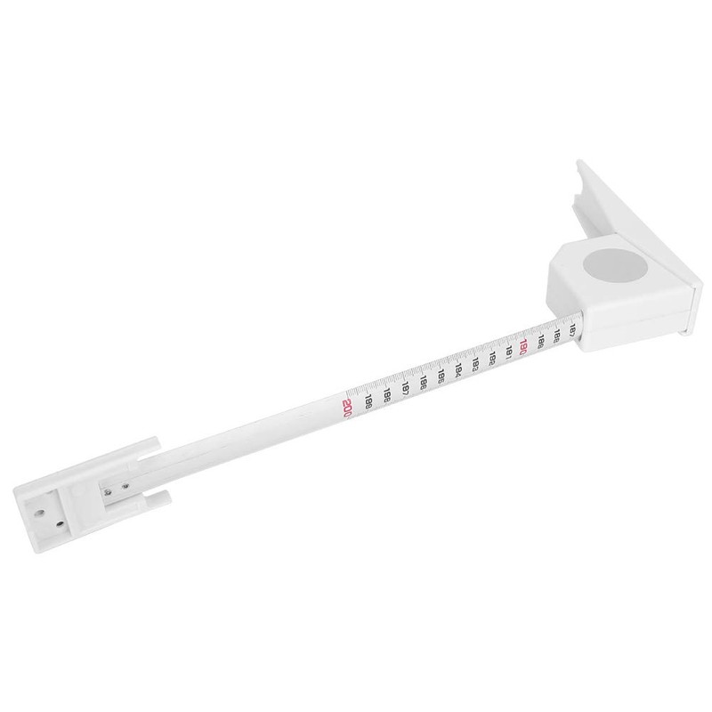 2 Meters Retractable Measuring Tape Ruler，ABS Material Metal Stature Meter,Manual