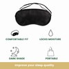 MJIYSGS 3pcs Comfortable Soft Sleep Eye Mask Shade Cover Lightweight