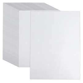 Qiuruoo 40 Pieces Shrink Plastic Sheets, Shrink Paper Suitable for Creative Handmade DIY Decorations, Keychain (7.9X5.6 inches)