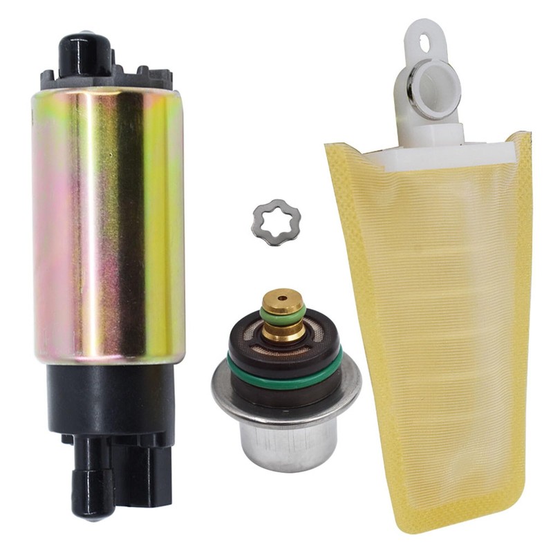 marddpair Fuel Pump with Regulator and Strainer Replacement for Polaris