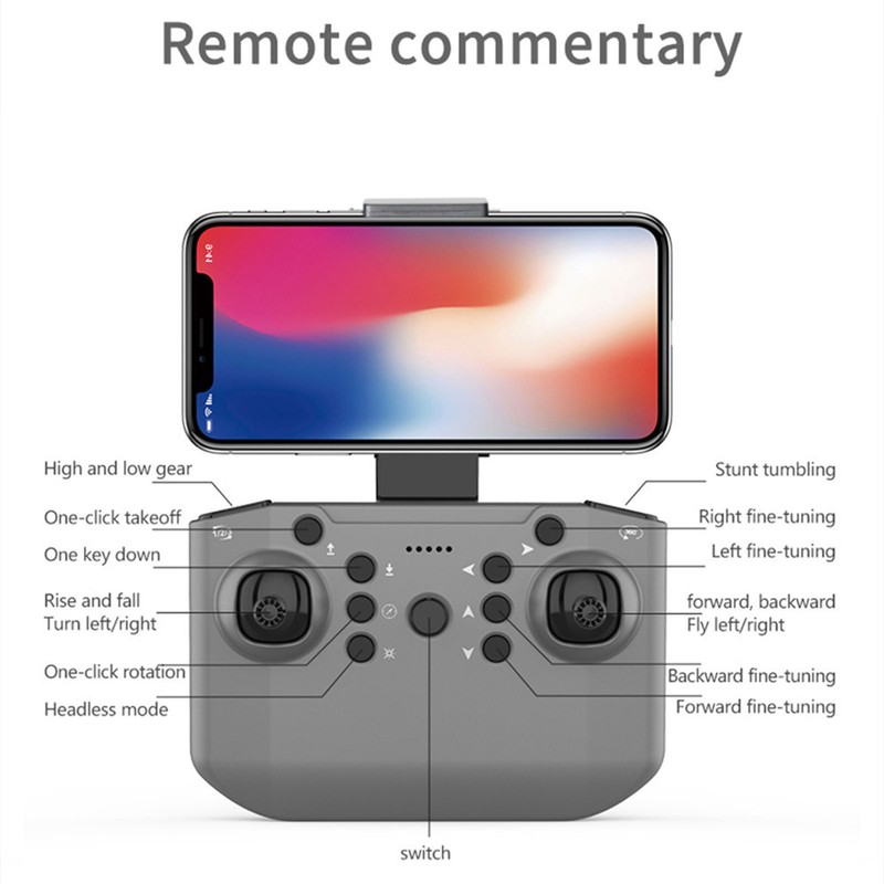 4k RC Quadcopter Remote Control Drone Toy for Boys Girls