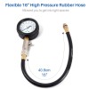 8Pcs Engine Cylinder Compression Gauge Tester Kit Gas Diagnostic Tester