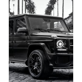 G Wagon Dreams: 18x24 Unframed Poster - Luxury SUV Garage Decor for Car Enthusiasts - Iconic Off-road Vehicle Art for Man Caves, Car Repair Shop, and Gift for Auto Enthusiasts