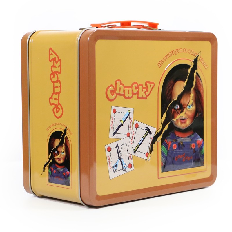 Surreal Entertainment Child's Play Chucky Good Guys Tin Lunch Box