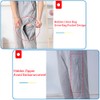 AUSTYLCO Urine Bag Holder Pants with Zippered Pockets,Incontinence Catheter Pants,Urine