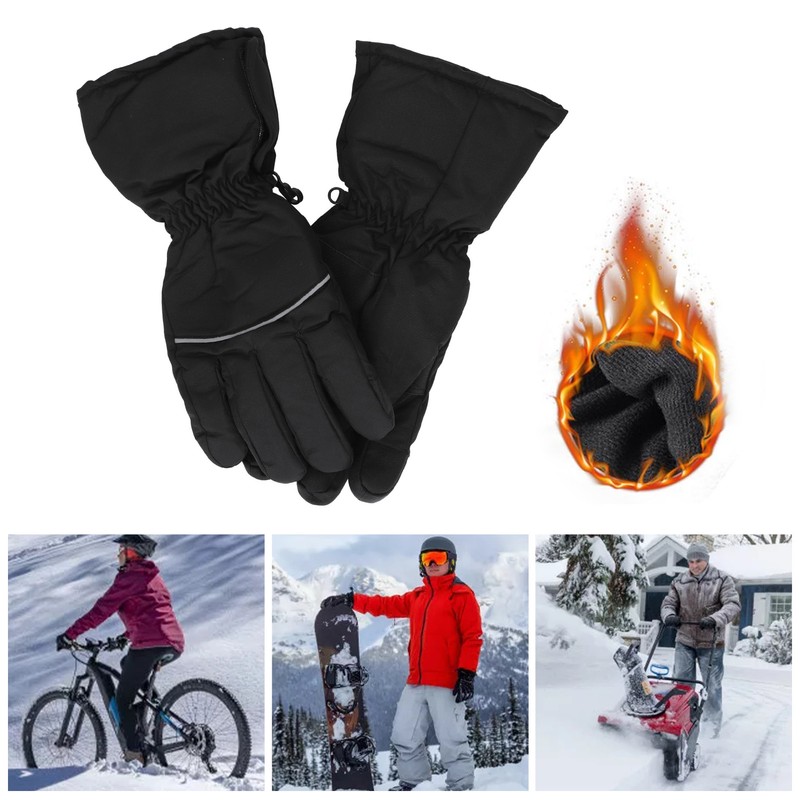 Electric Heated Gloves Winter Insulated Heating Gloves for Outdoor Sports