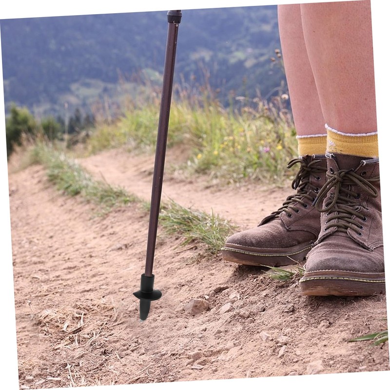 Gogogmee Multi-Functional Hiking Stick Tip Grip Carbon Fiber Ski Pole