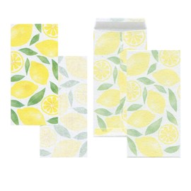 Today's Letter One Brush Notebook (Lemon) Mino Washi Waterfall Paper LIK7 (Formerly LI204)