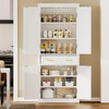 YITAHOME Kitchen Pantry Storage Cabinet, 72.4" Tall Freestanding Modern Cupboard