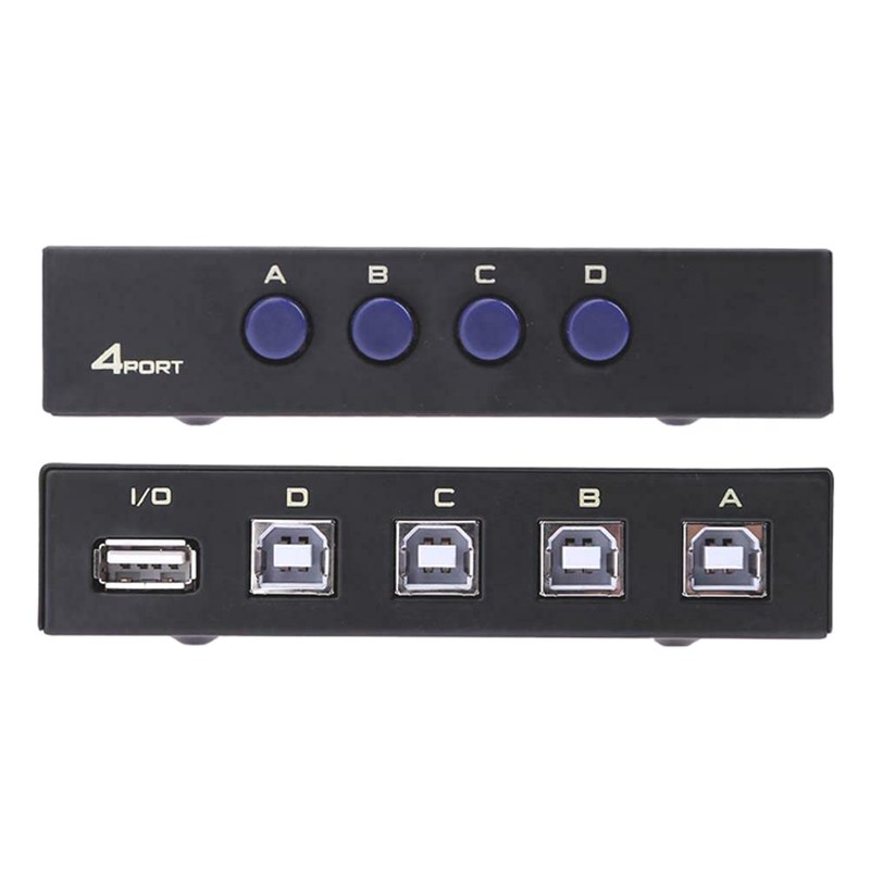 E06CS USB 2.0 Switch 4-Port - 4 in 1 Out