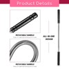 2 Pieces Facial Hair Remover Spring Eyebrow Face Epilator Threading