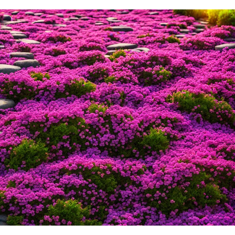 Buroifamily 1000 Pcs Seeds - Breckland Creeping Thyme Seeds -