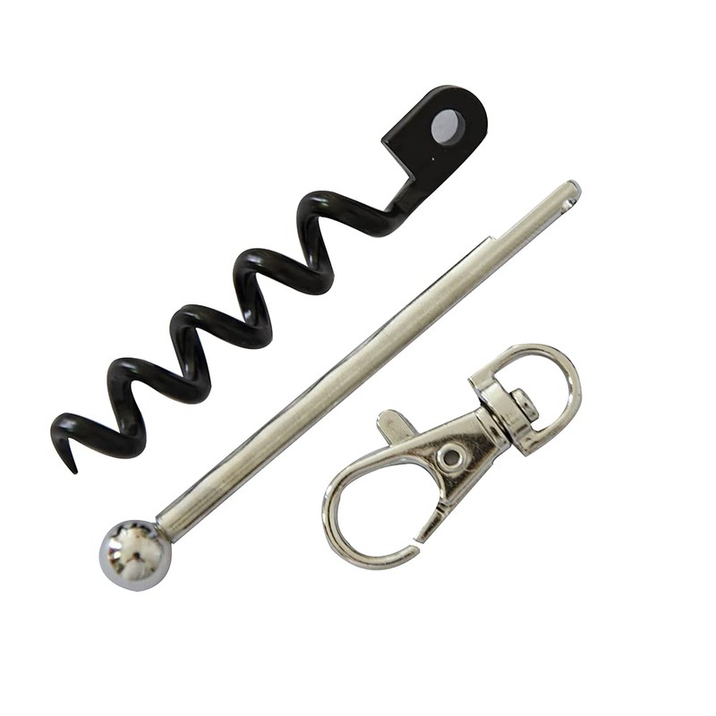 Makupon Multi-Tool Corkscrew Keychain Portable Red Wine Bottle Opener Set