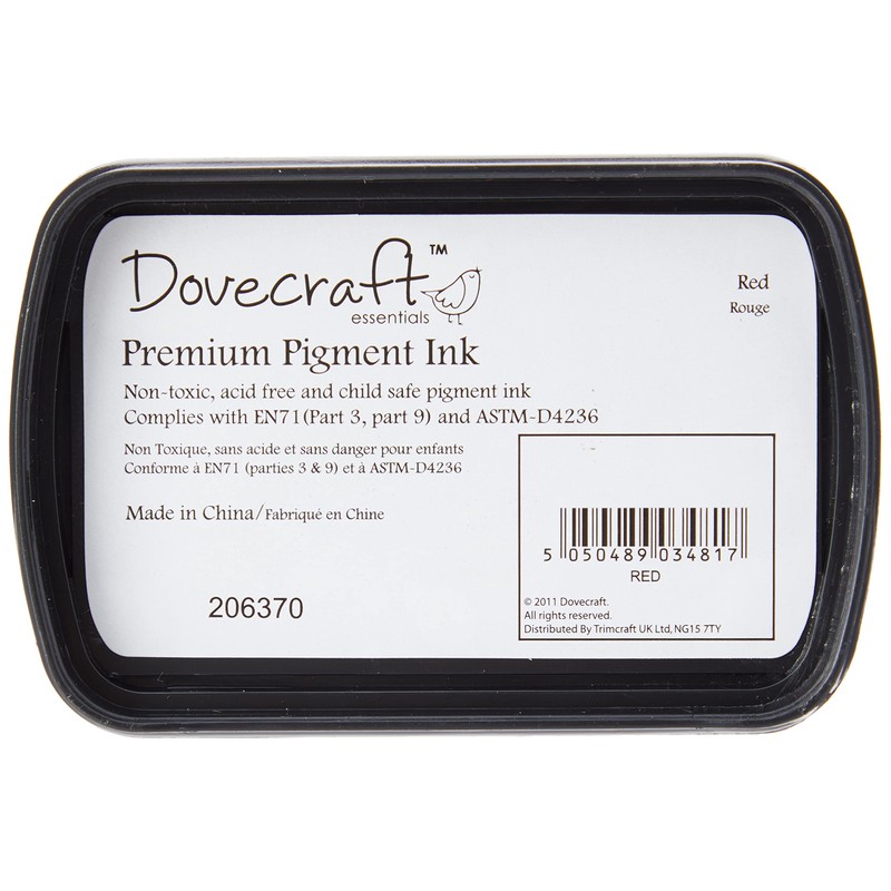 Trimcraft DCIP13 Dovecraft Essentials Premium Non Toxic Pigment Ink Pad,