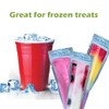 AWEELON 120PCS Disposable Popsicle Bags with 3 Foldable Funnels Freeze