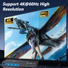 4K HDMI KVM Switch 4 Computers 1 Monitor, ANXQQ 4