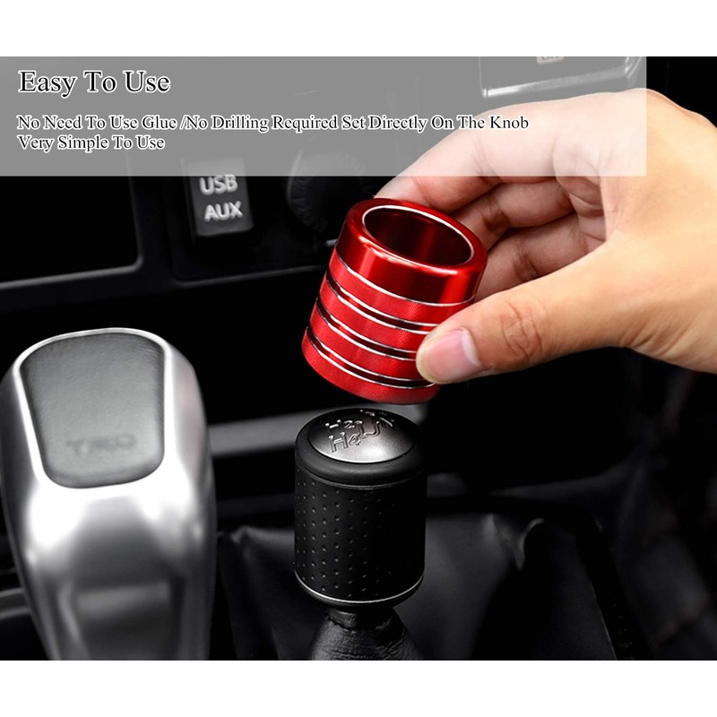 YOCTM 4Runner Accessories - Gear Shift Knob Compatible with Toyota