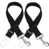 2 Packs Pet Car Seat Belt, Adjustable Length Vehicle Seatbelt