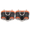 2PCS Cam Cleat Ball Bearing Marine Boat Fast Entry Rope