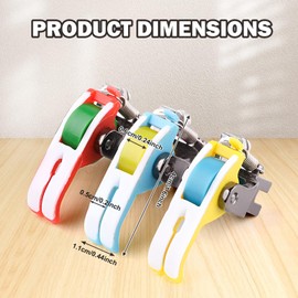 3 Pack Narrow Roller Presser Foot, Roller Presser Foot for Sewing Machine, Leather Roller Presser Foot for Sewing Machine, Narrow Teflon Presser Foot, Narrow Snap on Teflon Presser Foot