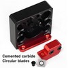AmaCielo High Speed Carbide Inserts Inch 8 Hole Adjustable Dowel