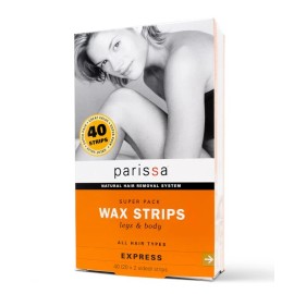 Parissa Express Wax Strips Leg and Body 40 Strips