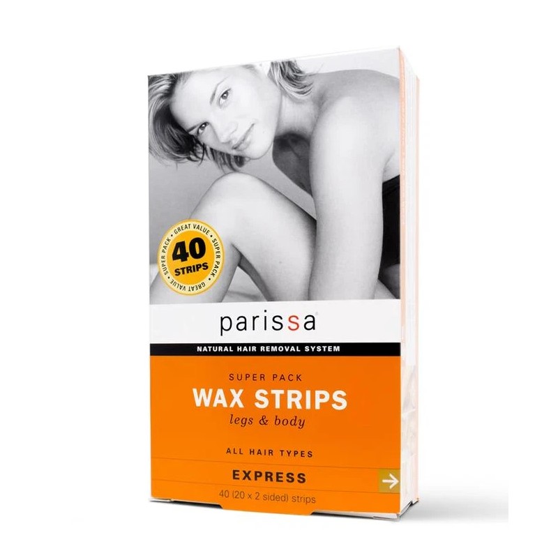 Parissa Express Wax Strips Leg and Body 40 Strips