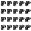 EterMutable 20-PACK 1/2" Tube OD 90 Degree Elbow Black Push