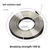 3/4” 304 Stainless Steel Strapping Coil Band 300 ft, 0.02”