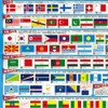 Tokyo Cart Graphic World Flags List A2 MP01F