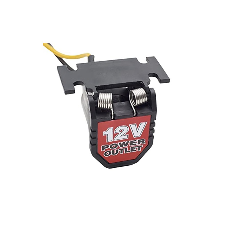 RoadPro RPPS-16ES 12-volt Auxiliary Power Port or Outlet , Black