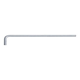 KS Tools Allen Key, XL, 4 mm, Finest Vanadium Steel, matt Satin Chrome-Plated, Colour, Size