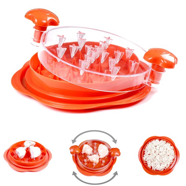 Chicken Shredder Tool Twist - Large Capacity Chicken Breast Shredder
