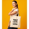 Print4U Shopping Tote Bag For Life Born in 1975 50th