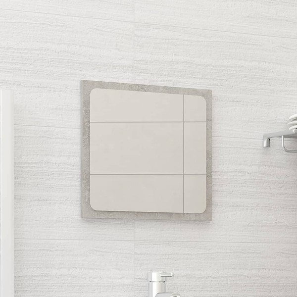 ZJMTOCYU Bathroom Wall Mirror Contemporary Design, Engineered Wood with Acrylic,