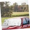 ULTECHNOVO Windscreen Cover Ice Protector Windscreen Frost Cover Windshield Sunshade