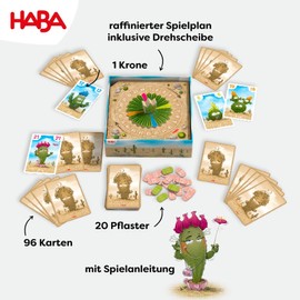 HABA Stichelkönig, Familienspiel, Kartenspiel, Spiel für Kinder ab 8 Jahren, lustiges Spiel, Made in Germany