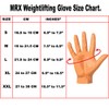 MRX Weight Lifting Gloves Blue Pro Series Gym Workout Training