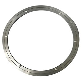 Table Top Turntable, Diameter 300 mm, Turntable for Round Tables, Swivel Ring with Non-Slip Plastic Feet, Aluminium Alloy Swivel Plate, Swivel Bearing, Aluminium Steering Ring for Dining Table, TV