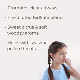 Plant Therapy Quiet Cough KidSafe Essential Oil Blend 30 mL (1 oz) 100% Pure, Undiluted, Therapeutic Grade