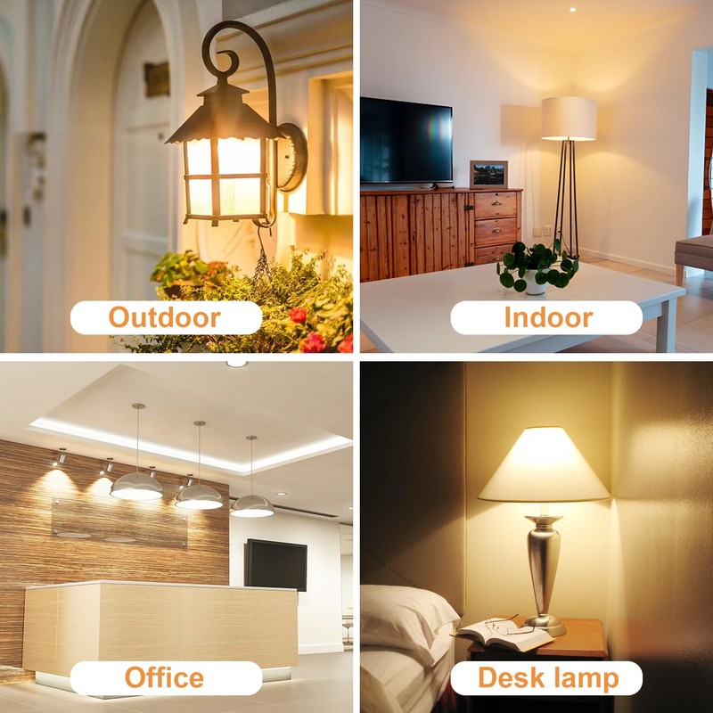 6 pcs Led Corn Light Bulb, 200w Equivalent 2500 Lumen