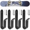 4-Pack Snowboard Wall Mount Clips for Stylish Display