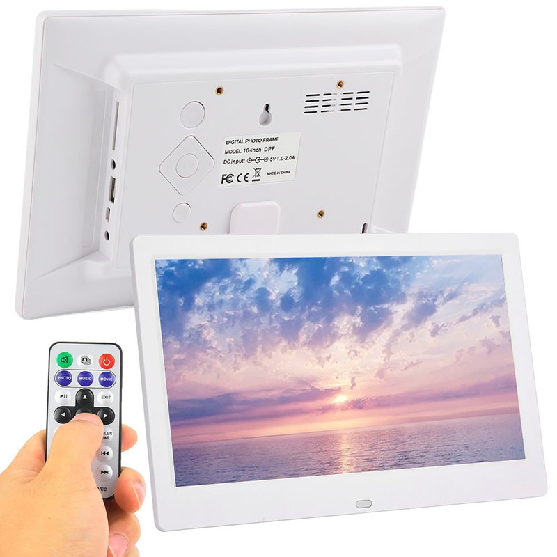 10inch 16:9 1024*600 HD Screen Digital Photo Frame Electronic Album