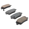 QB by QUALITY-BUILT Ceramic Rear Brake Pads (1000-1916C) Replacement for