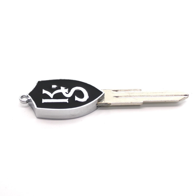 Rotary13B1 Silvia K's Key Blank in Black Enamel for Ignition