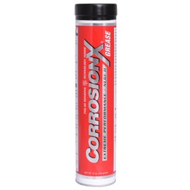 Corrosion Technologies CorrosionX Grease 96801 (15 oz Tube) – NLGI #2 Premium High-Performance Grease | Multi-Purpose Use/Marine Grade Strength | Extreme Pressure Rated